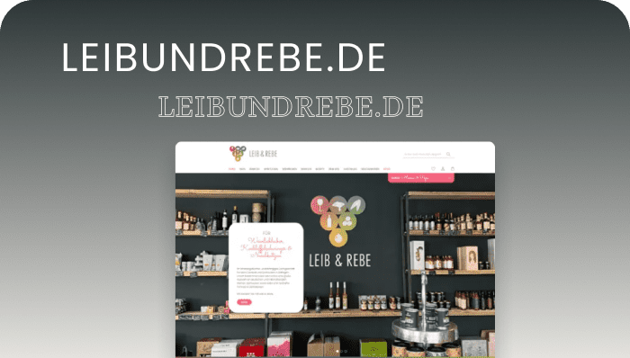 LEIB & REBE An ultimate store for wine lovers, Leibundrebe.de, created by Emizentech experts, offers a wide range of German and international spirits, wines, and sweet and savory delicacies online and locally.