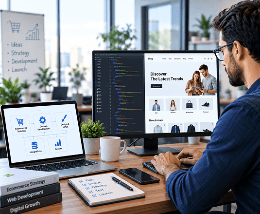 Custom Ecommerce Web Development image