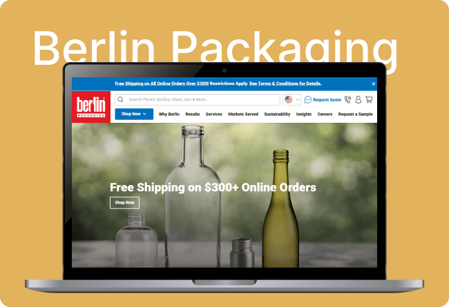 Berlin Packaging Banner