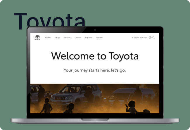 Toyota Australia Banner