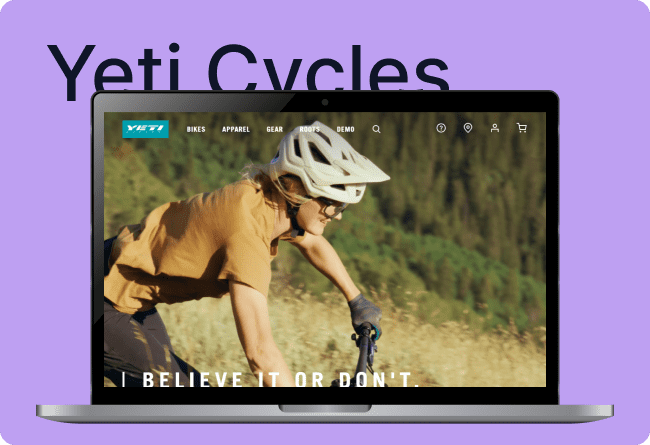 Yeti Cycles Banner