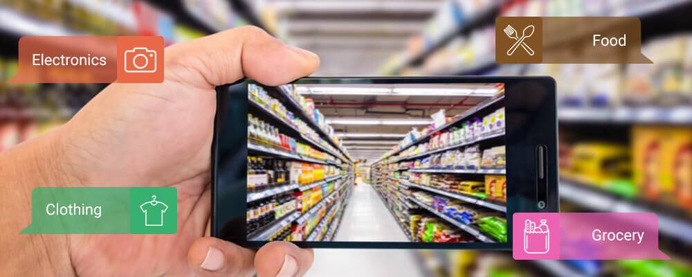 augmented reality product navigator ecommerce