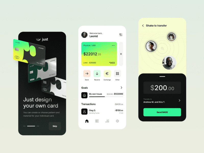 fintech App Digital Banking