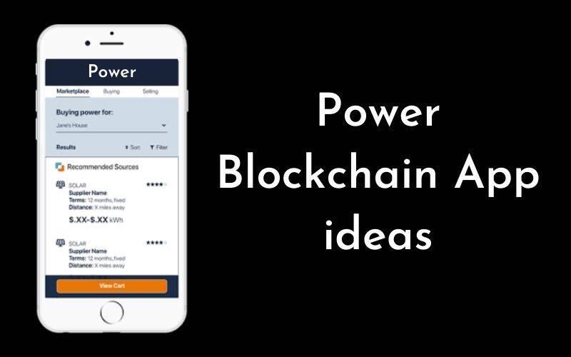 Power Blockchain App ideas