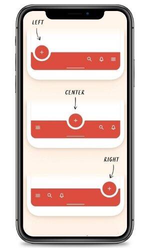 Bottom navigation bars