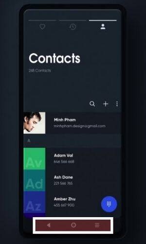 navigate recently viewed screens