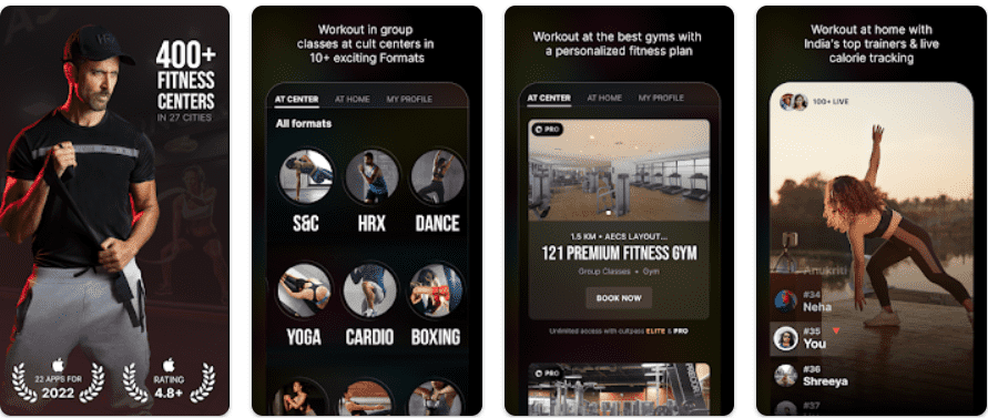 cure fit app