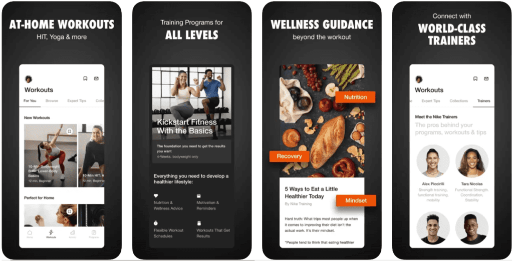 Nike Training Club App