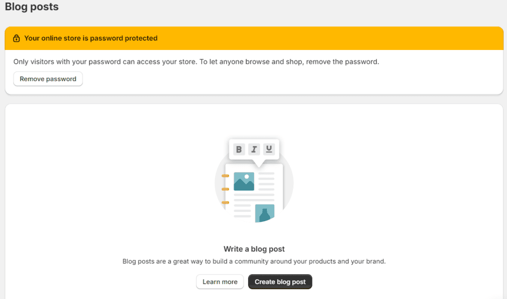 Add a Blog to Your Store