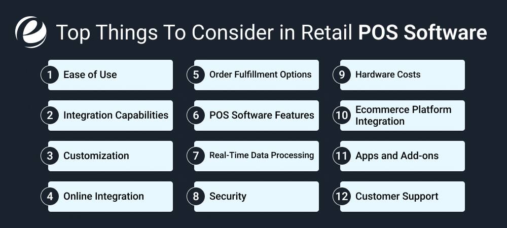 Top Things To Consider in Retail POS Software