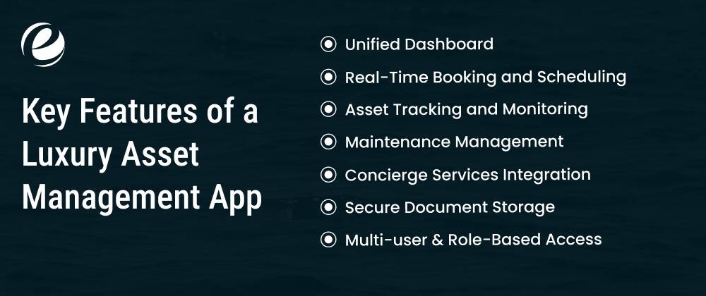 Key Features of a Luxury Asset Management App