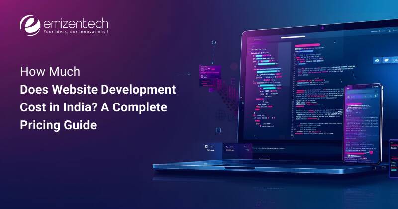 website development cost in india
