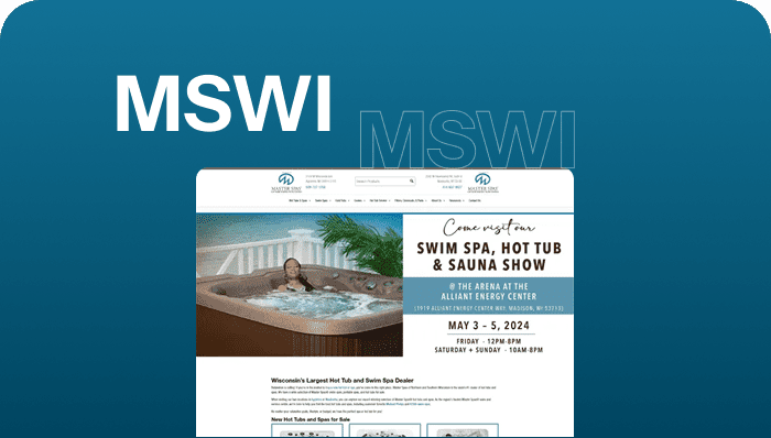 MSWI Designed and created by Emizentech, Master Spas, an online store in America, offers a wide range of swim spas, cold tubs, hot tubs and spas, covers, and hot tub services.