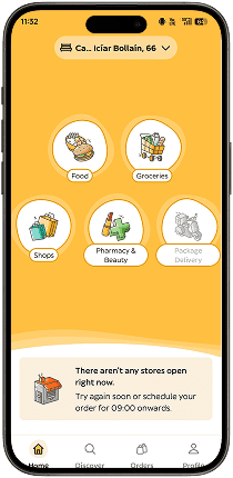 glovo clone delivery app