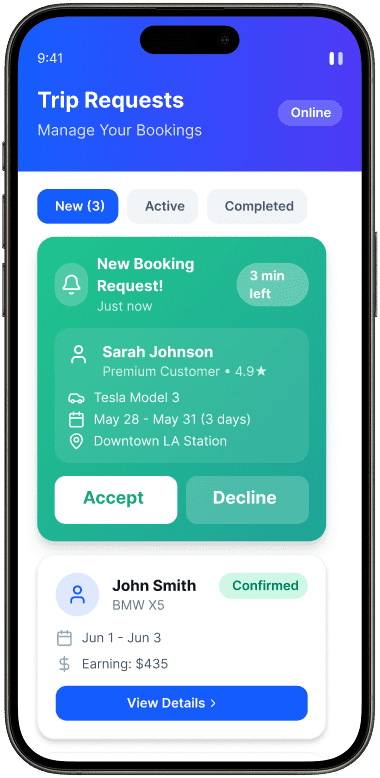 Trip Requests Booking image