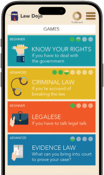Law Dojo app