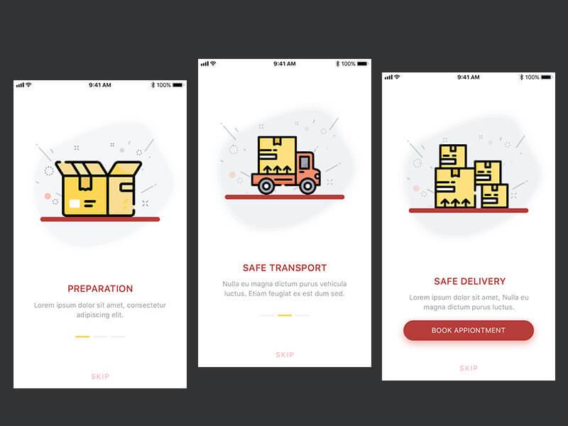 custom packers and movers app development