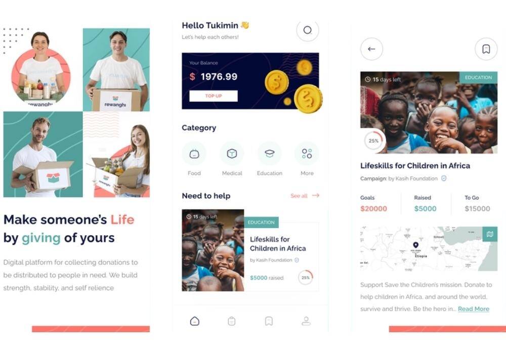 Charity Event Apps
