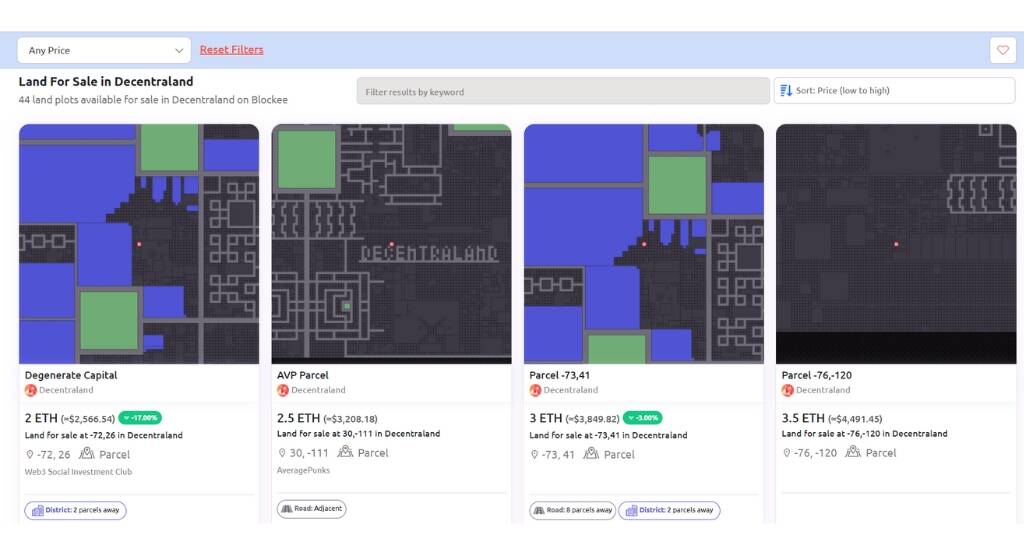 Virtual Real Estate Marketplaces