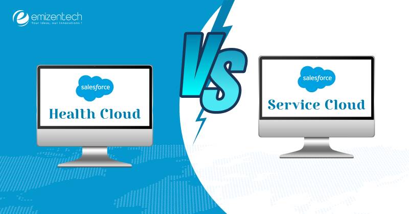 salesforce health cloud v/s service cloud