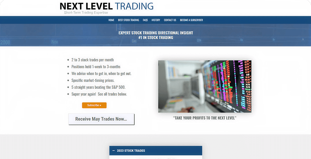 Next Level Trading Platform