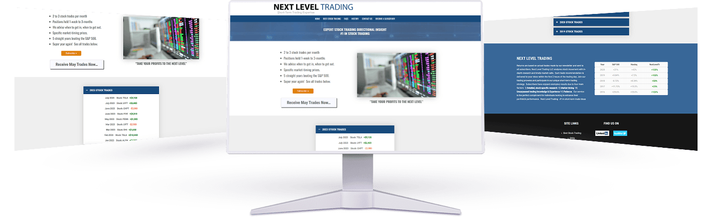 Next Level Trading glimpses