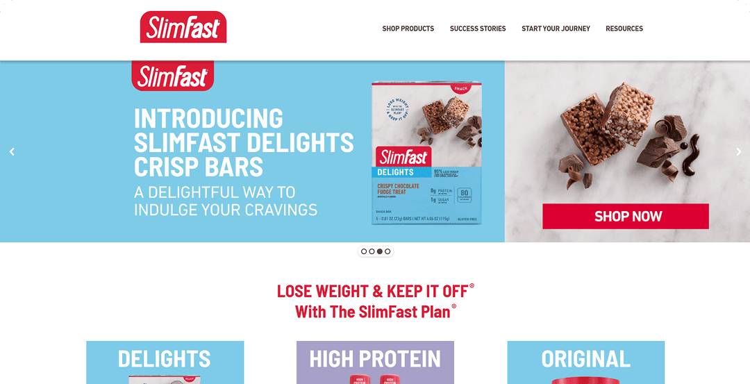 SlimFast hero