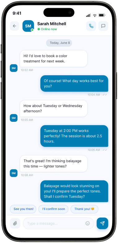 In App Communication