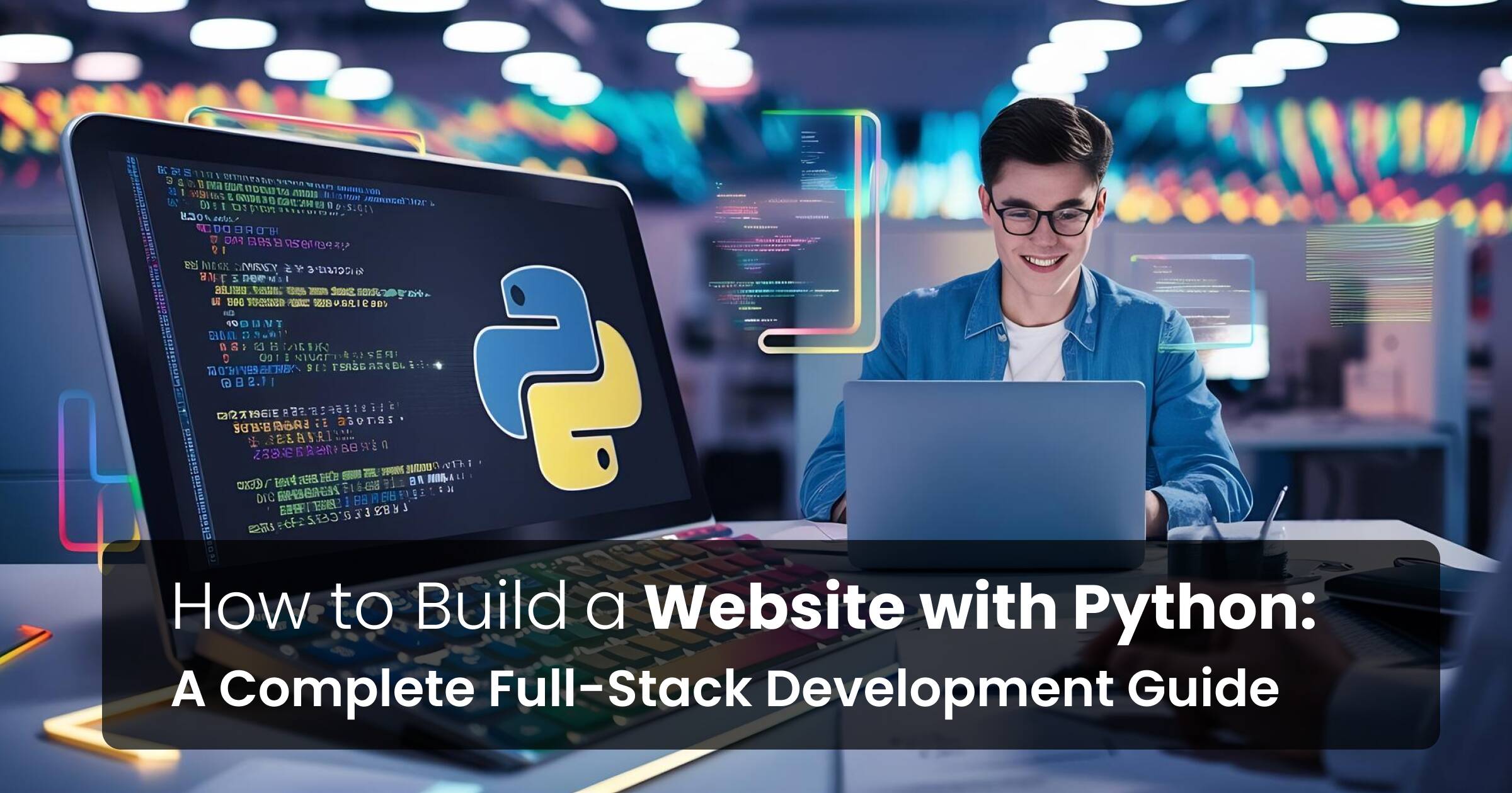 build website with Python.